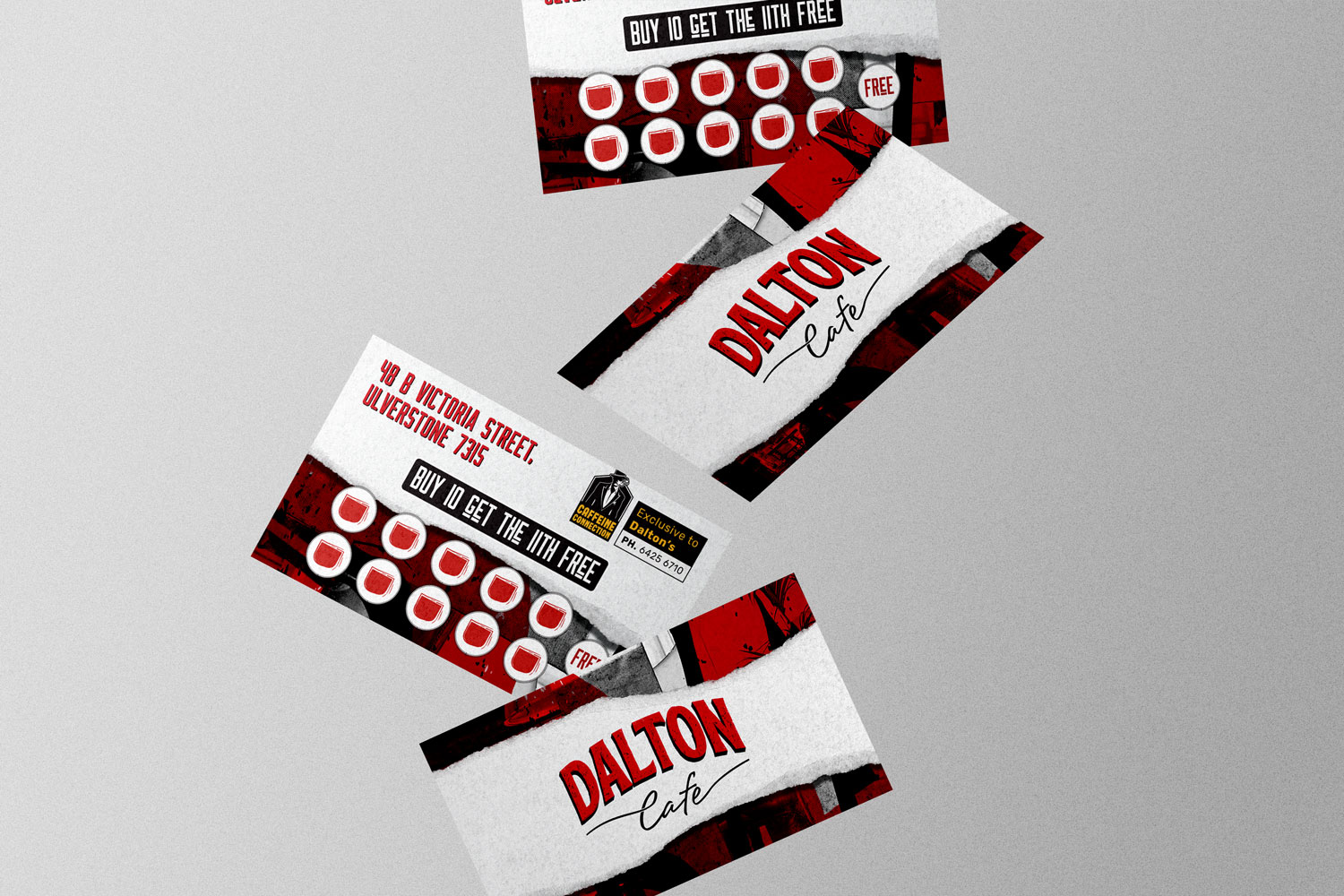 Dalton Cafe Business Cards