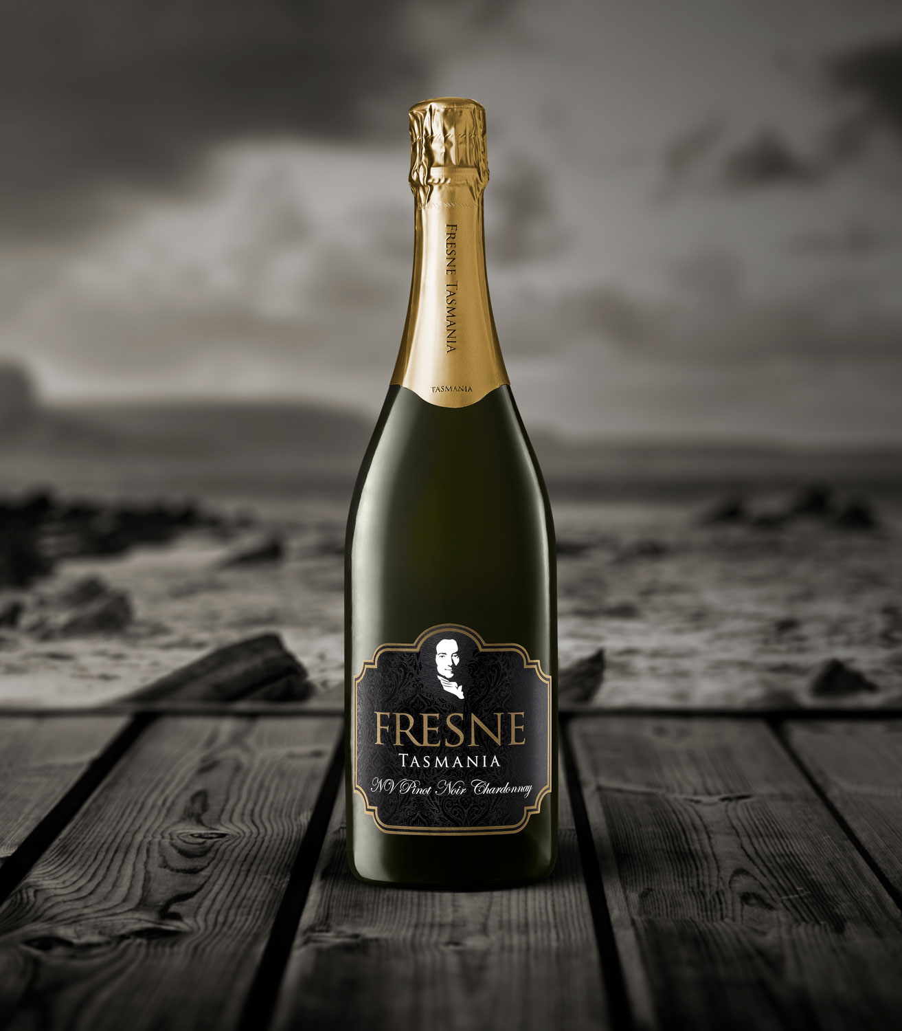 Fresne Tasmania Wine Bottle